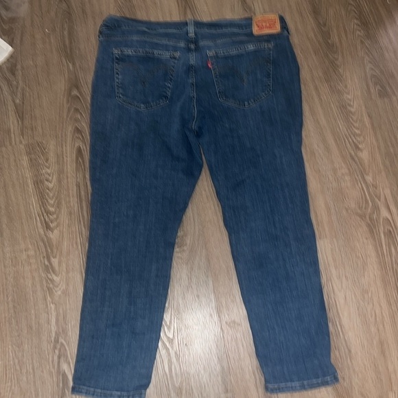 Levi's Boyfriend Jeans Women's Size 33 Blue Distressed Casual Denim 27 i… - Picture 4 of 8